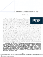 Una Aventura Española, La Gen Del 27 PDF