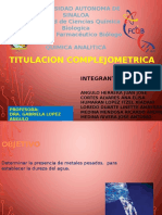 Titulacion complejometrica