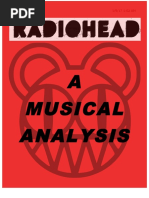 Radiohead A Musical Analysis Song Structure Performing Arts - 