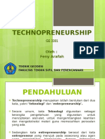 Technopreneurship (Materi I)