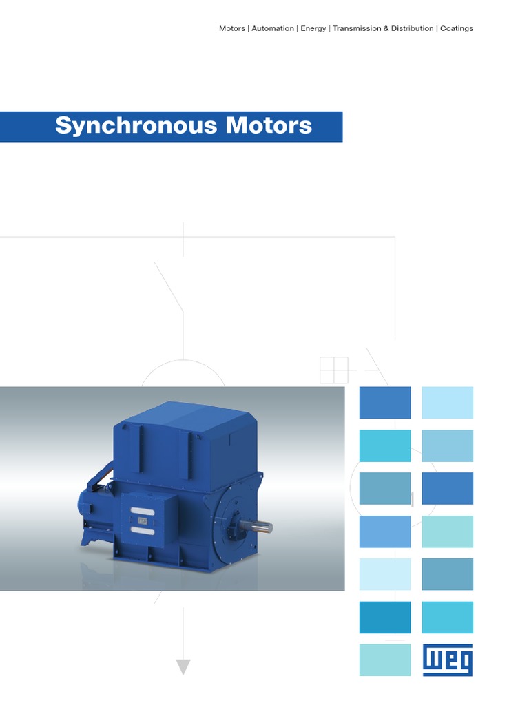 WEG Synchronous Motors 50019091 Brochure English | PDF | Bearing ...