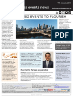 Business Events News for Mon 09 Jan 2017 - Melbourne Business Events to flourish, Sage appointment, Trenz 2017, Marriott and much more