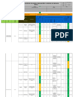 Matriz de riesgos cambio soportes filtro Larox