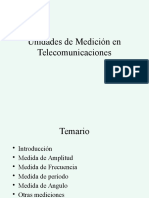 1.5 Medición en Telecomunicaciones