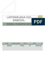 Laporan Jaga Bangsal Itp