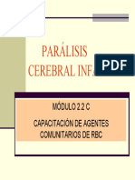 Parálisis cerebral infantil (PCI)