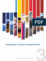 Adopting The Tourism Development Plan: Supplemental Reading