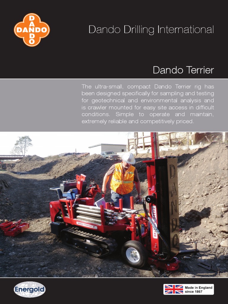 Dando Terrier Percussion | PDF | Drilling Rig | Vehicles