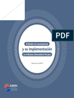 Modelo para El Licenciamiento e Implementación Del Sistema Universitario Peruano