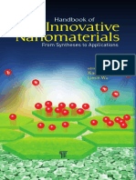 Innovative Nanomaterials: From Syntheses To Applications