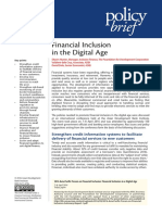 Financial Inclusion in the Digital Age