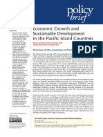 Economic Growth and Sustainable Development in the Pacific Island Countries