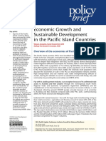 Economic Growth and Sustainable Development in The Pacific Island Countries