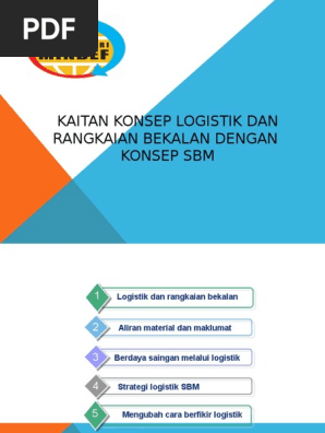 2 Kaitan Konsep Lojistik Dan Rangkaian Bekalan Final Pdf