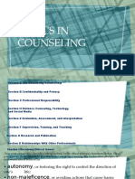 Ethics in Counseling