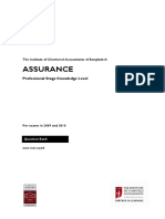 Knowledge Assurance QB ICAEW PDF