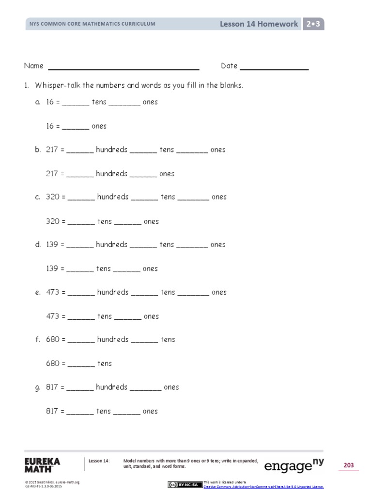 Module 3 HMWRK Lesson 14 | PDF