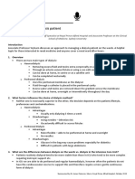 Approach To The Dialysis Patient Summary - Kate Wyburn Final