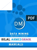 Bilal Ahmed Shaik Data Mining