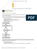 Dependency Injection (DI) vs IOC