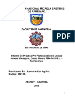 PLAN DE NEGOCIO. IM-COMERCIALIZACION DE MINERALES. Universidad Nacional Micaela Bastidas de Apurímac