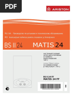 Ariston MATIS Bis II 24 FF Instructiuni Montaj