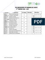 Tournoi Ofppt 2ème Tour