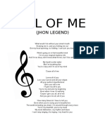 All of Me: (Jhon Legend)