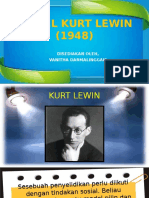 Model Kurt Lewin