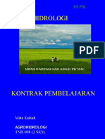 Agrohidrologi KLH I