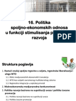16 I 17 Spoljnoekonomska Politika U Funkciji Stimulisanja PR 14 Nov 2016