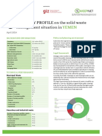 Country Profile On The Solid Waste Management Situation In: Yemen