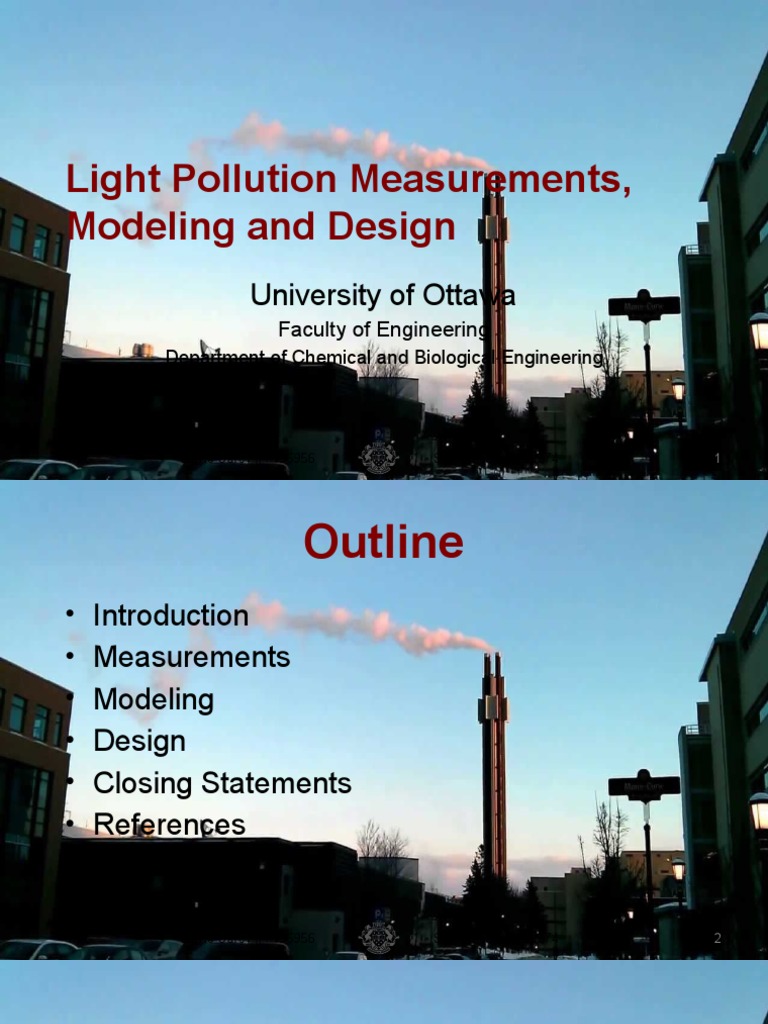 Light Pollutions, Measurements, Modelling and Design | PDF | Lighting ...