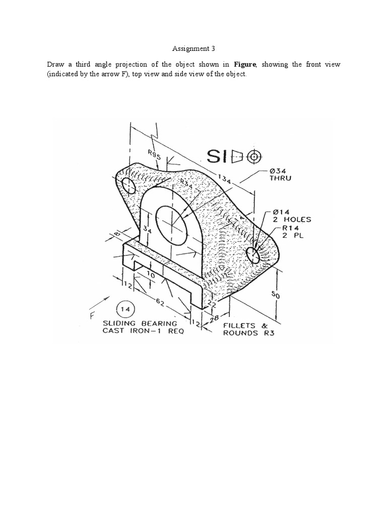 Ortographic Drawing | PDF