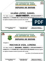 Diplomas en PPTX Modificables