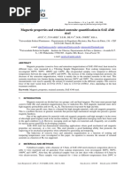 Magnetic Properties and Retained Austenite Quantification in SAE 4340 PDF