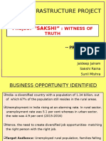 Social Infrastructure Project: "Sakshi"