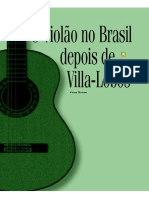 O Violão No Brasil Depois de Villa-Lobos- Zanon