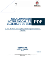 Modulo Relacionamento Interpessoal, Etica e Qualidade Em Servicos