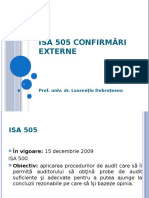 505 Confirmări Externe