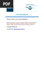 LESSONS LEARNED FROM UNSUCCESSFUL INTERNATIONALIZATION ATTEMPTS