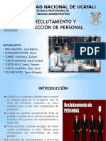 ReclutSelección Personal Escuela Administración