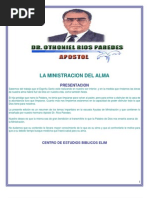 Libro Apostol Otoniel Rios Paredes La Minis Trac Ion Del Alma