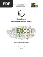 Apostila FUNDAMENTOS DA ETICA Profa Maristela 2 Semestre 2015