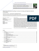 Improving aluminum recycling A survey of sorting and impurity removal technolgies.pdf