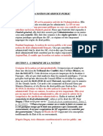 La Notion de Service Public PDF