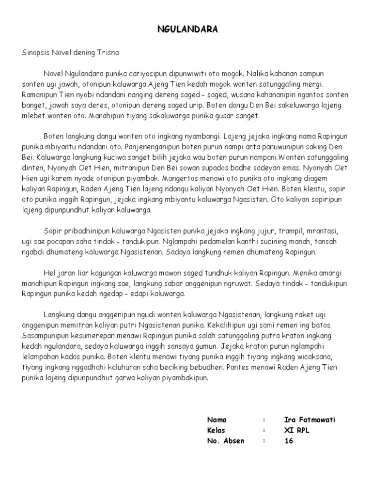 Ng Ulan Dara Pdf