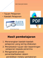 TOPIK 9 Pelaporan Data Pentaksiran