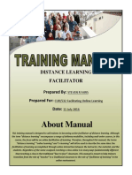 Training Manual Distance Learning Faris