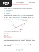 Statics of Particles.